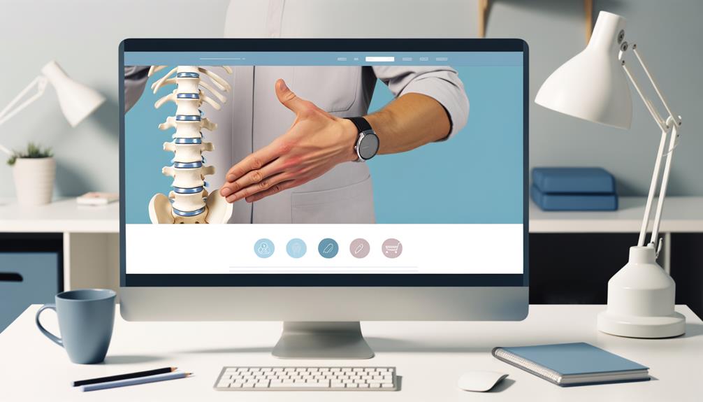 optimizing physical therapy websites