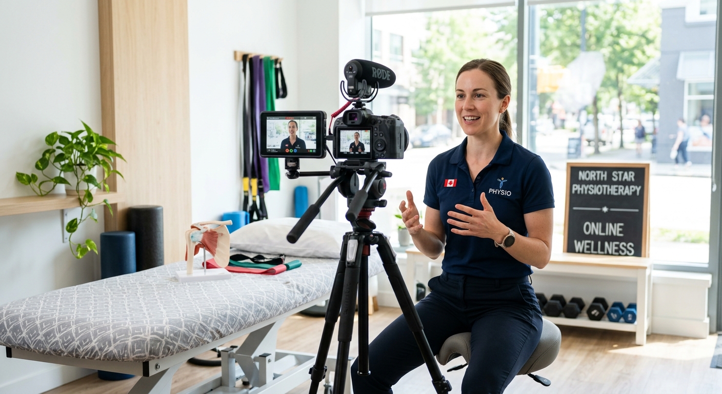 Professional image for YouTube Engagement for Physiotherapists